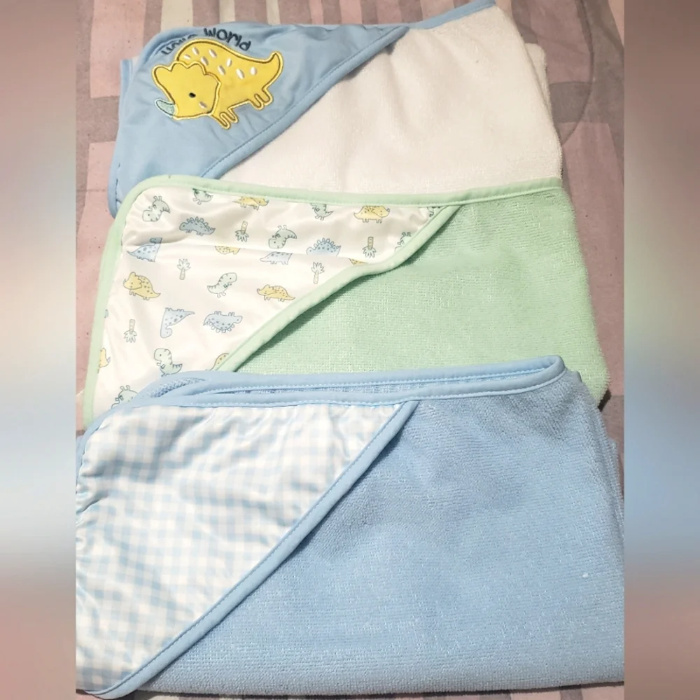 Baby towels Bundle of 3